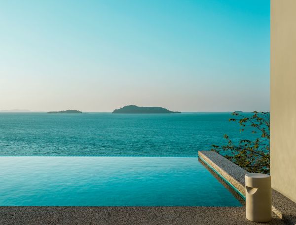 Pool overlooking the Andaman Sea