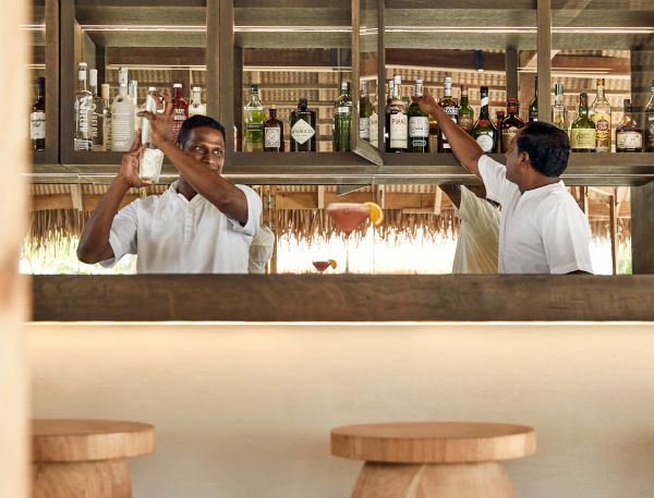 A Couple Of Men In A Bar