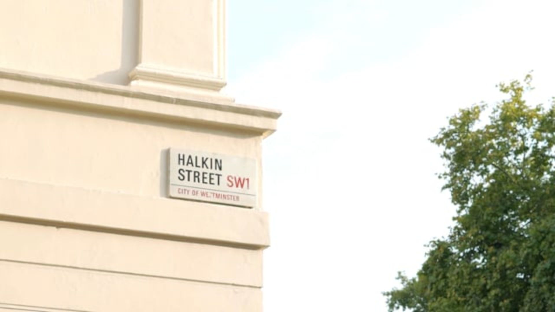 A Sign On A Building