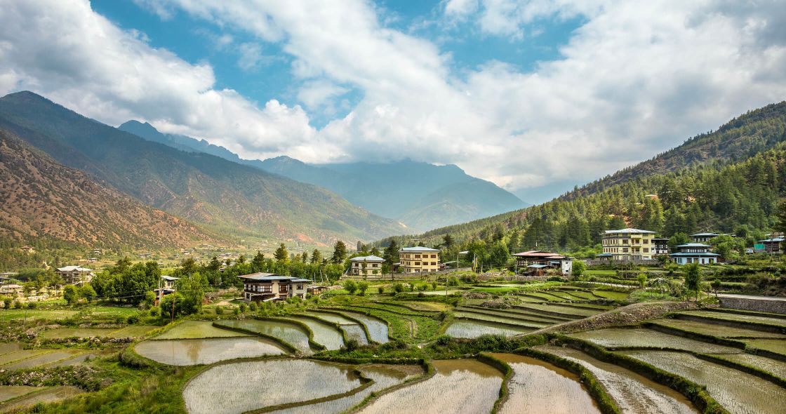 A Small Town In The Mountains