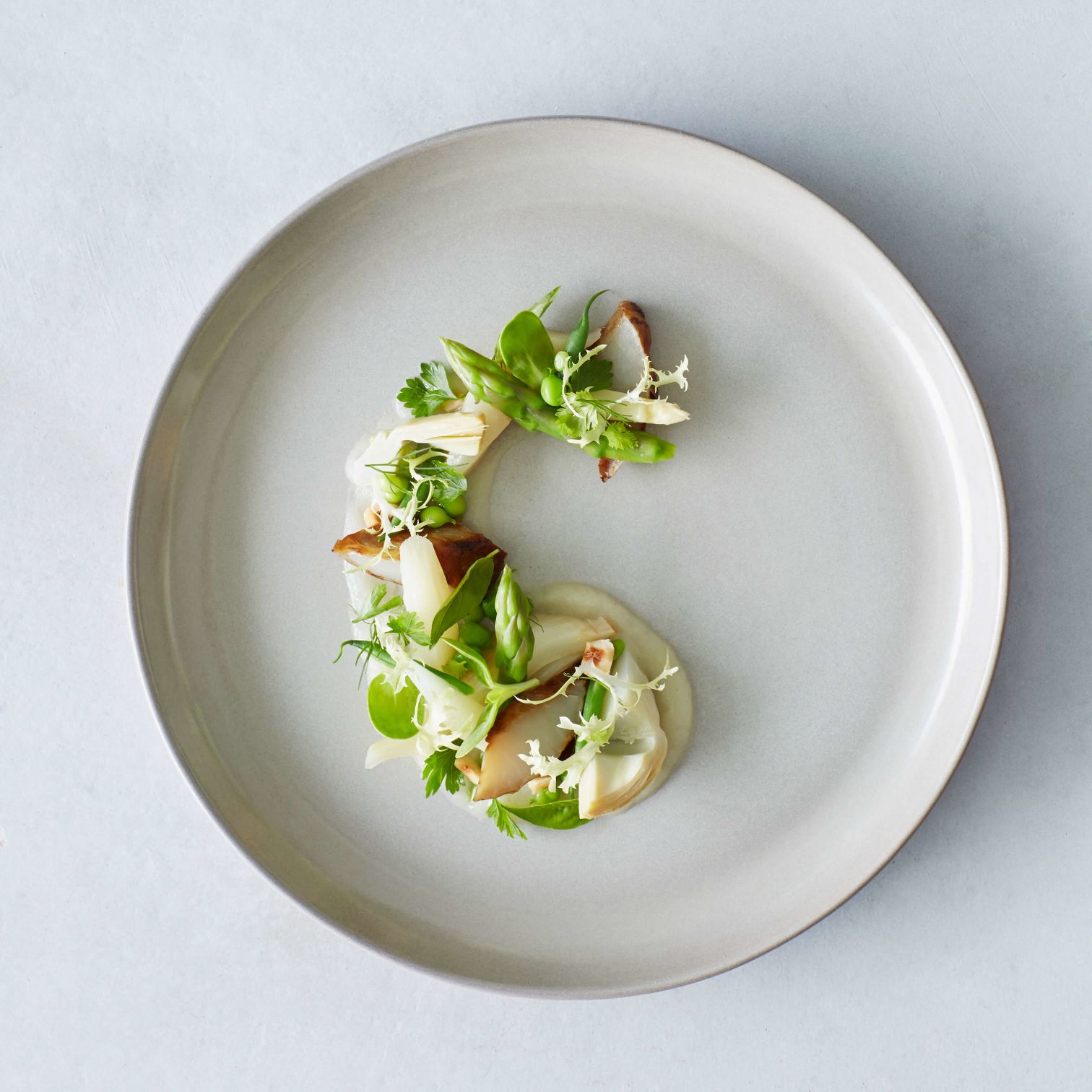 A Plate With Food On It