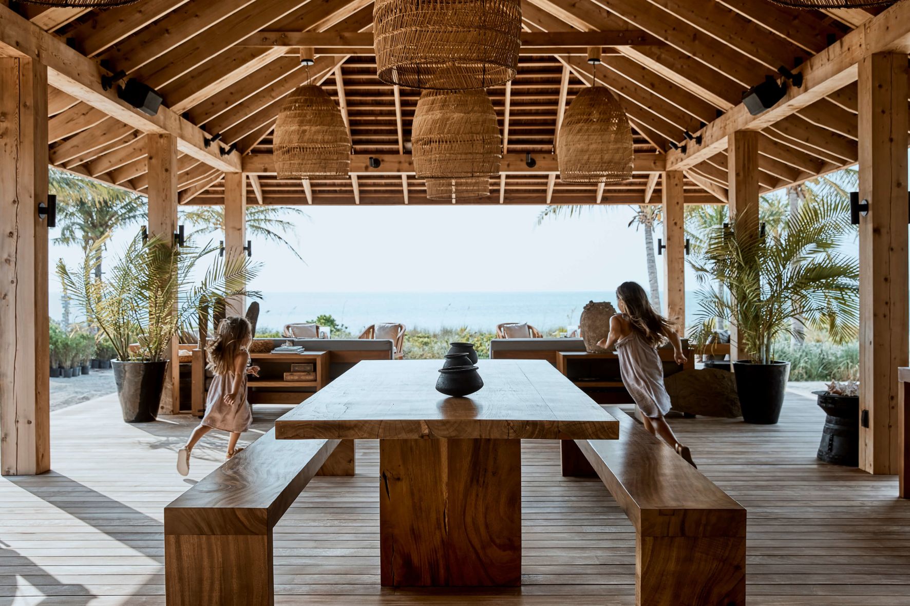 A Person Sitting At A Table