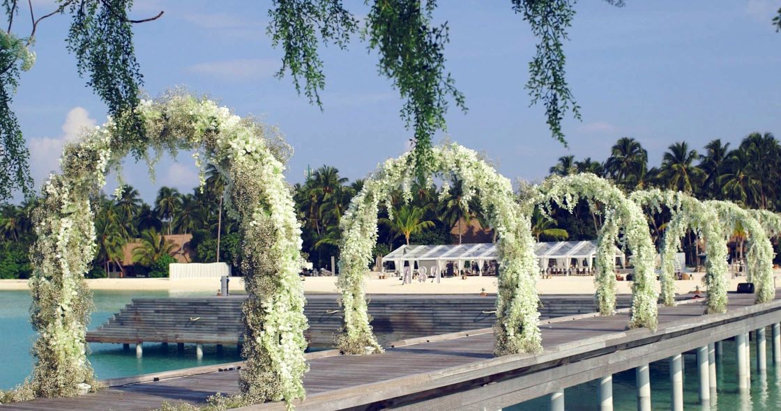 A Building With Trees Around It