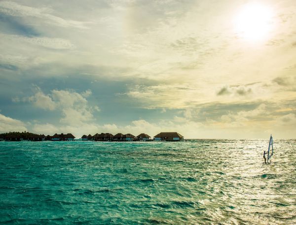 A Sailboat In The Water