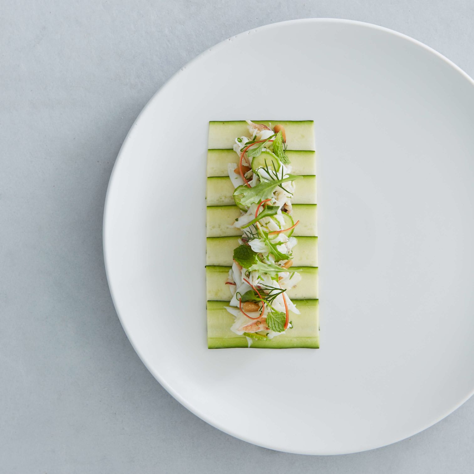 A Plate With Food On It