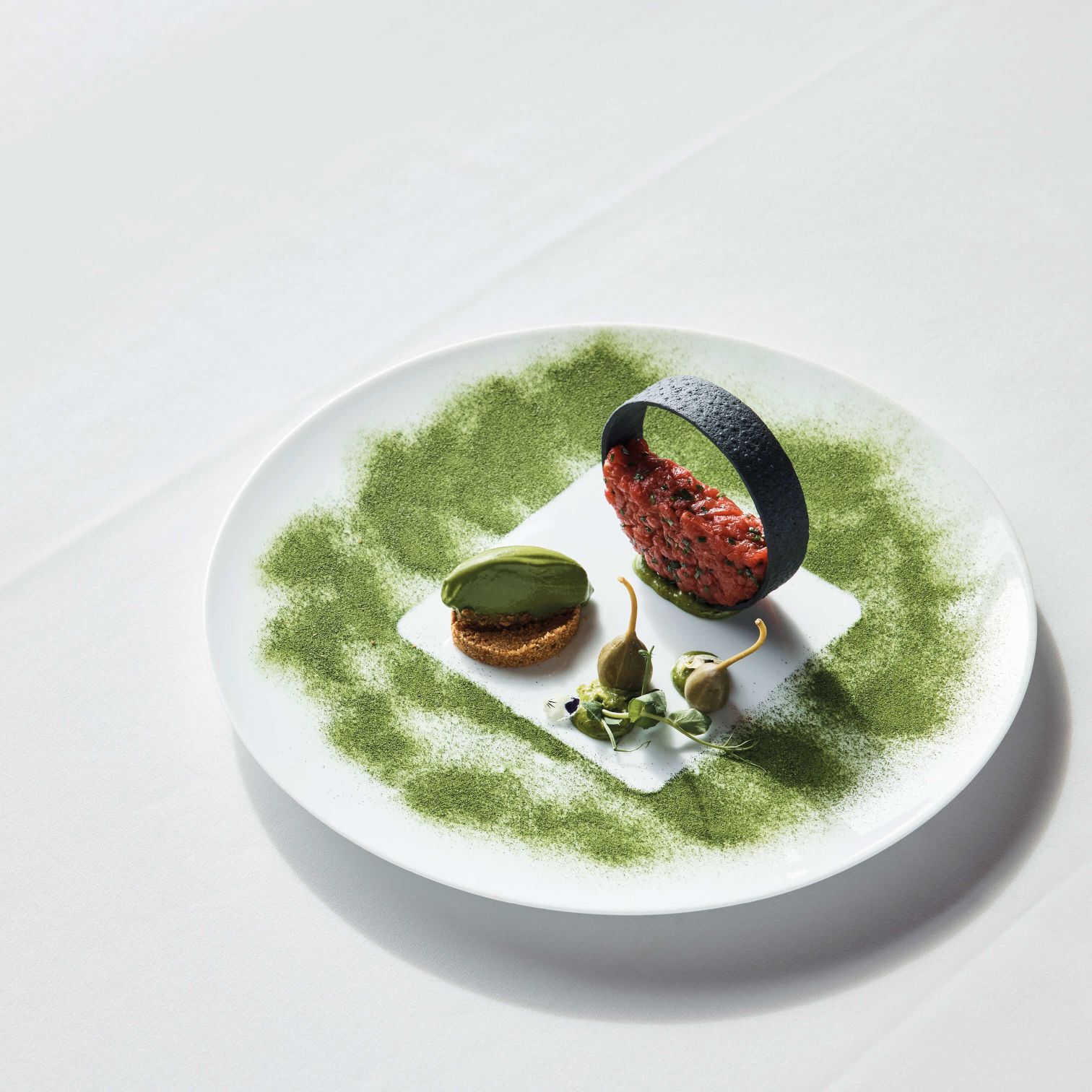 A Plate With Food On It