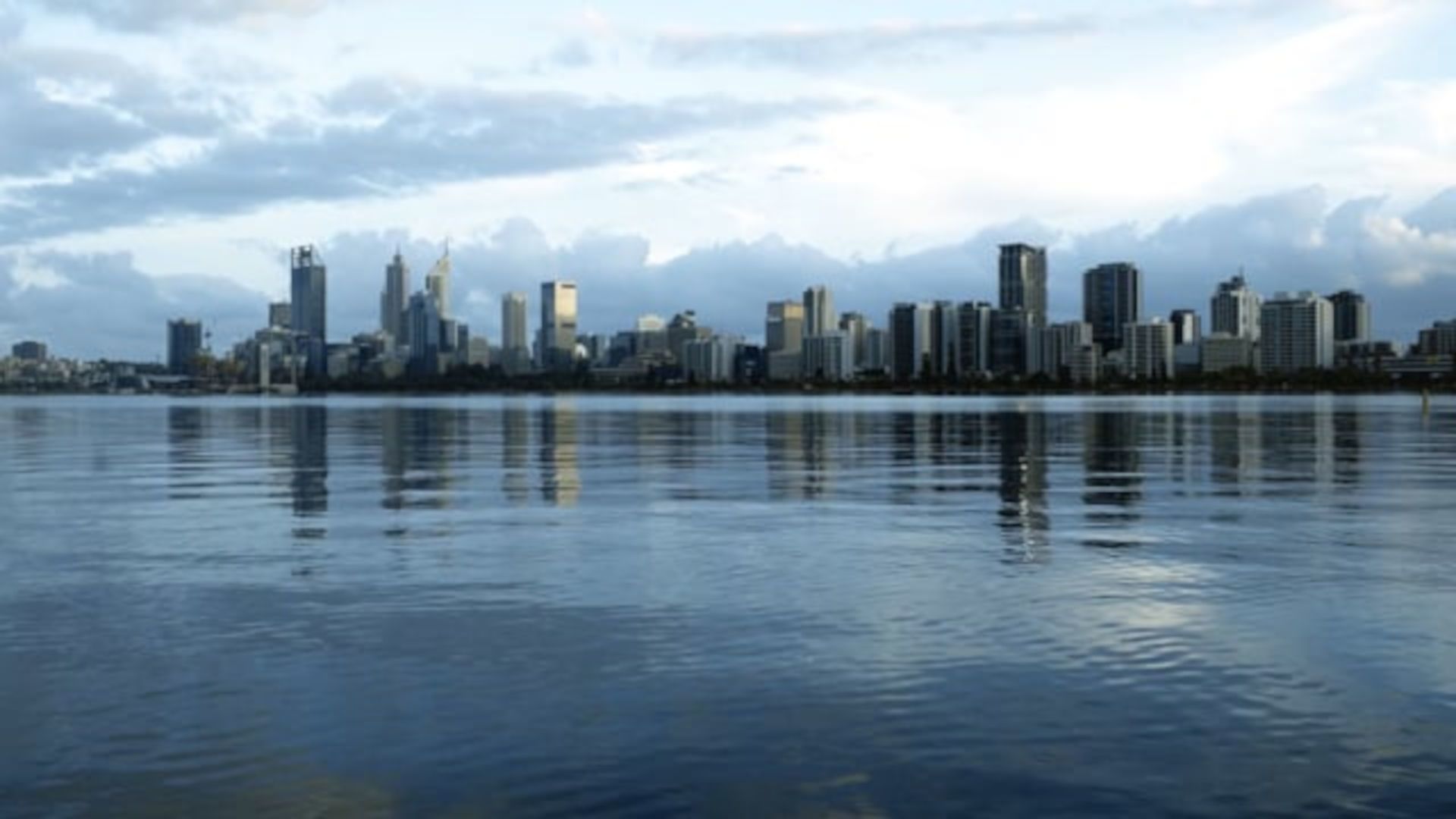 A City Skyline Across Water