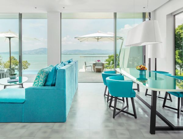 Expansive living room